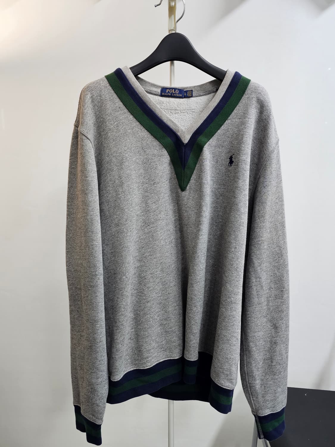 폴로 연그레이 스포츠 니트 180/100A 상품이미지1