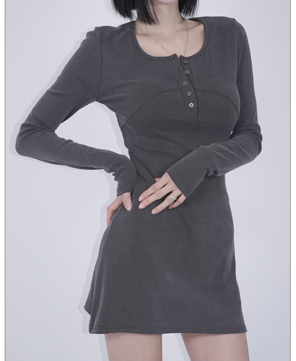 페일제이드 미니 원피스 상품이미지2