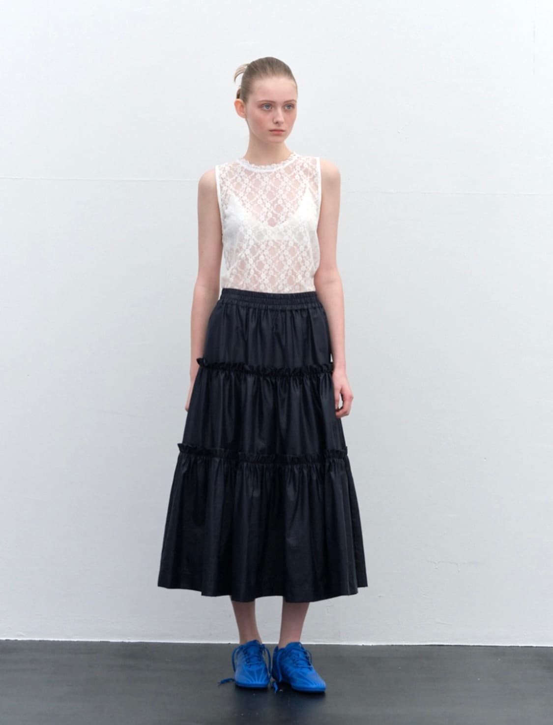 포니테일 margot cancan skirt(navy) 상품이미지2