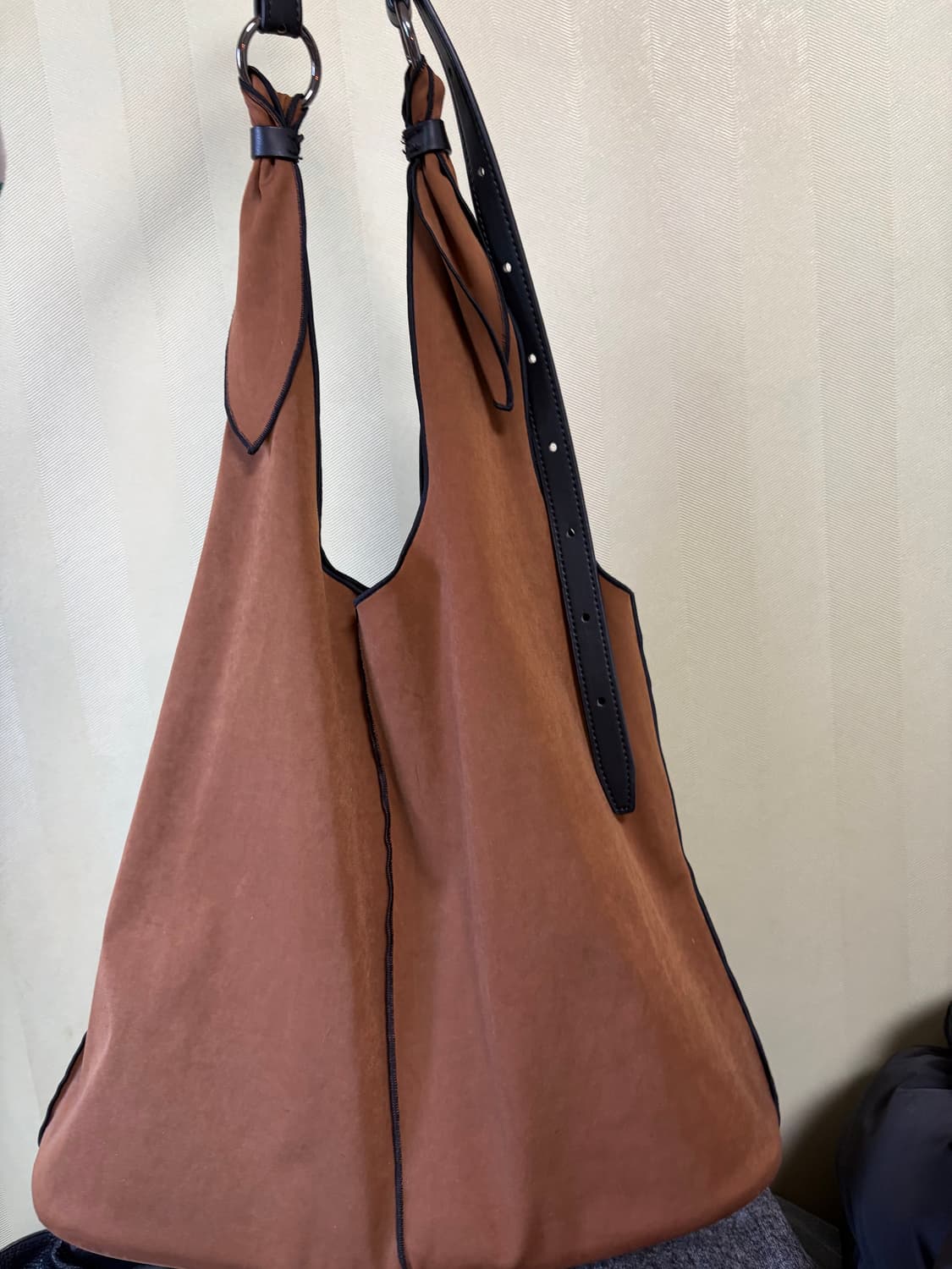 리본빛 아카이브앱크 가방 브라운 상품이미지2