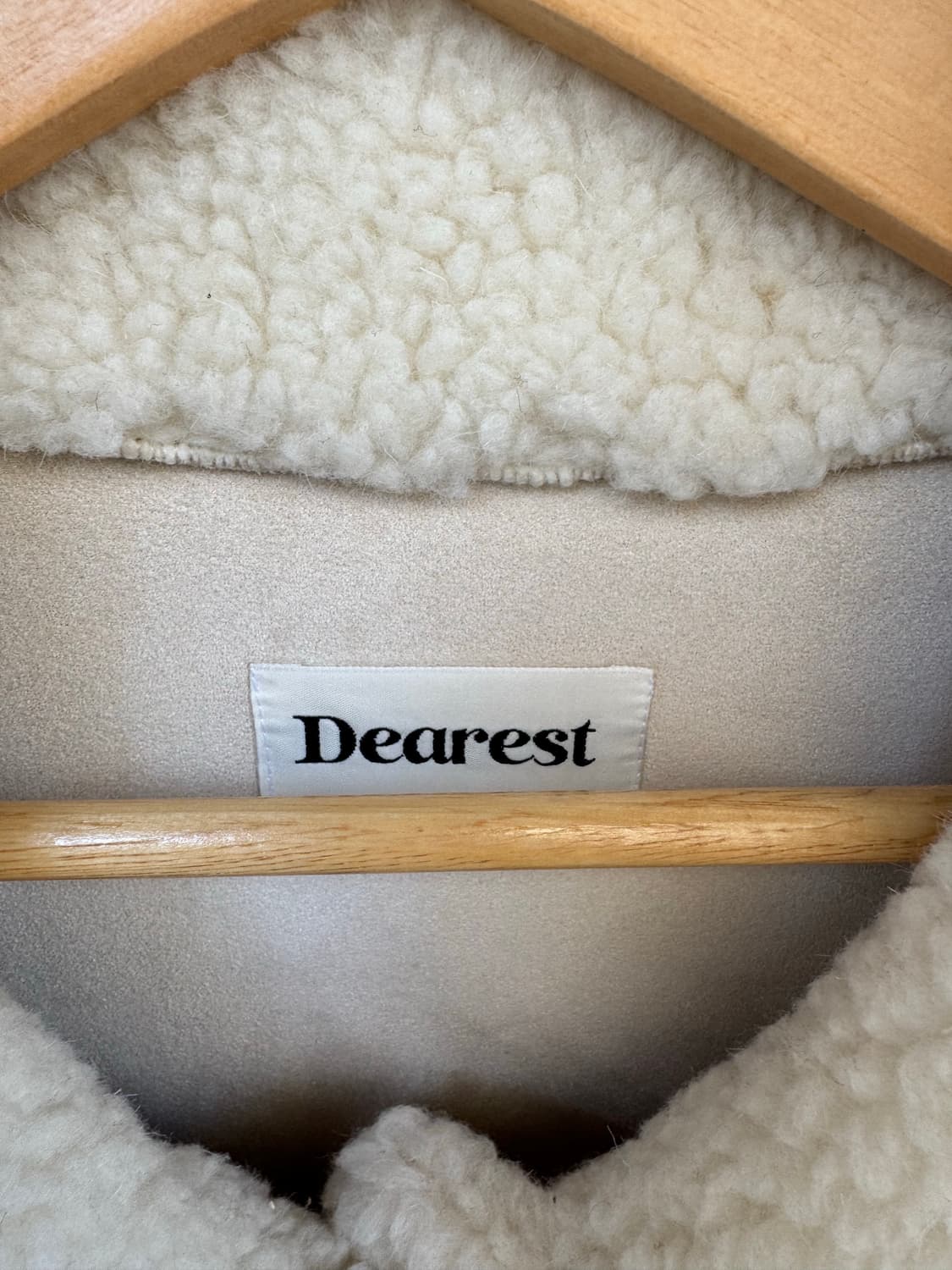 메이비베이비 디어리스트 양털 무스탕 뽀글이 퍼 자켓 상품이미지7