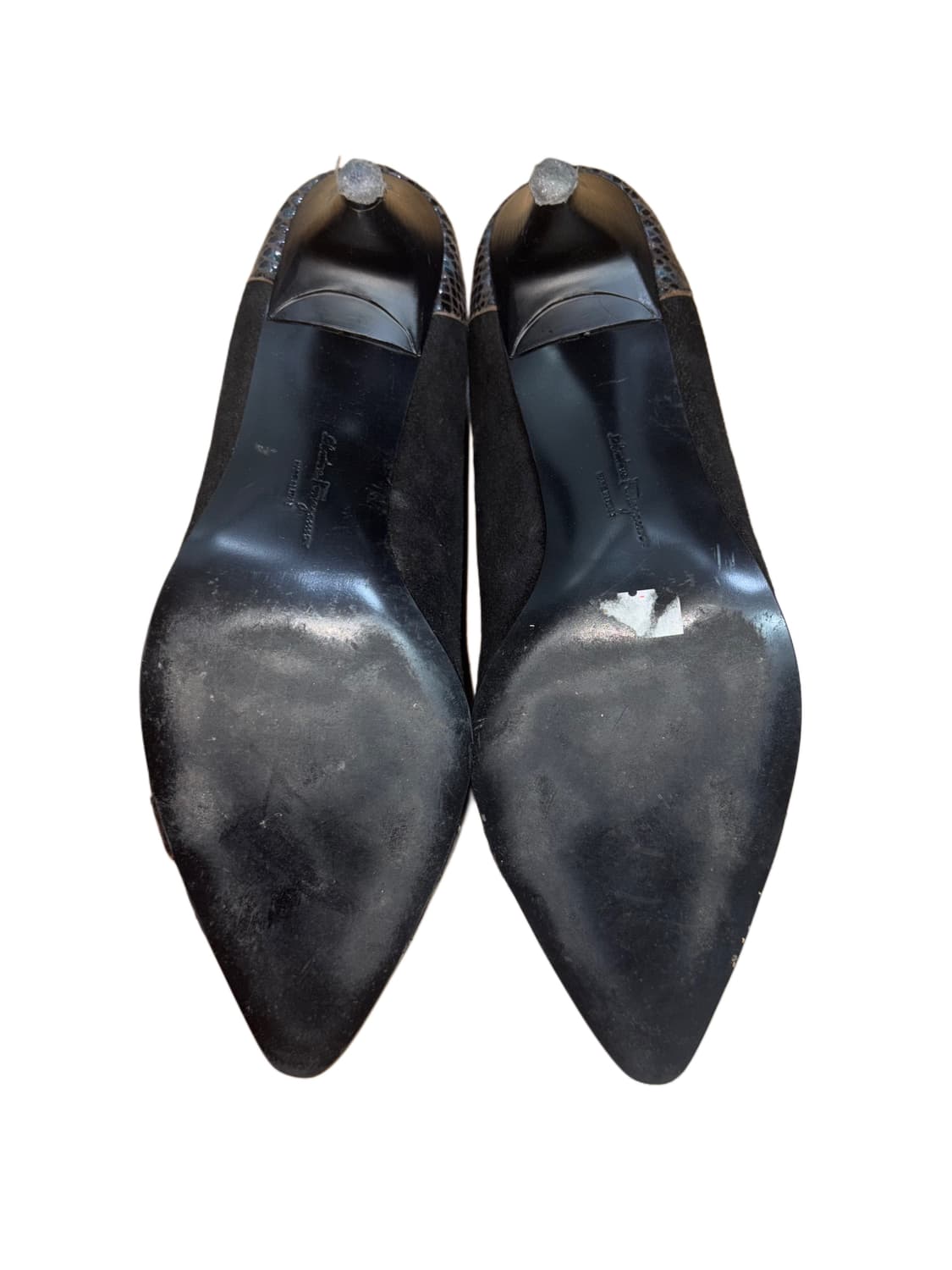 살바토레 페라가모 빈티지 파이톤 펌프스 힐 상품이미지5