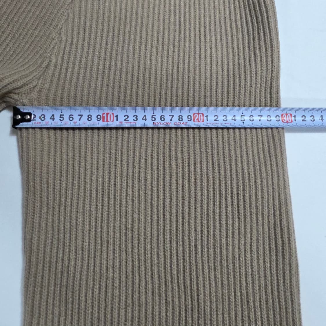 1156 ORR 오르 울 니트 팬츠 베이지 밴딩 팬츠 / 여성 상품이미지4