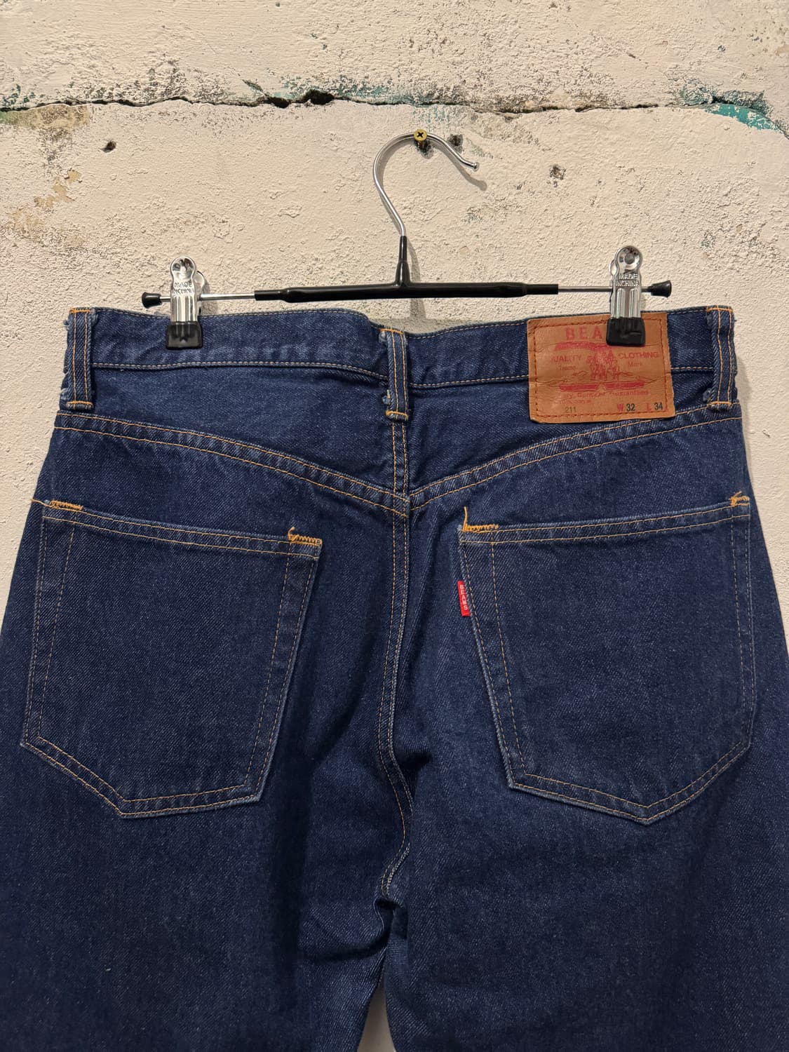 BEAMS 진청 데님팬츠 상품이미지5