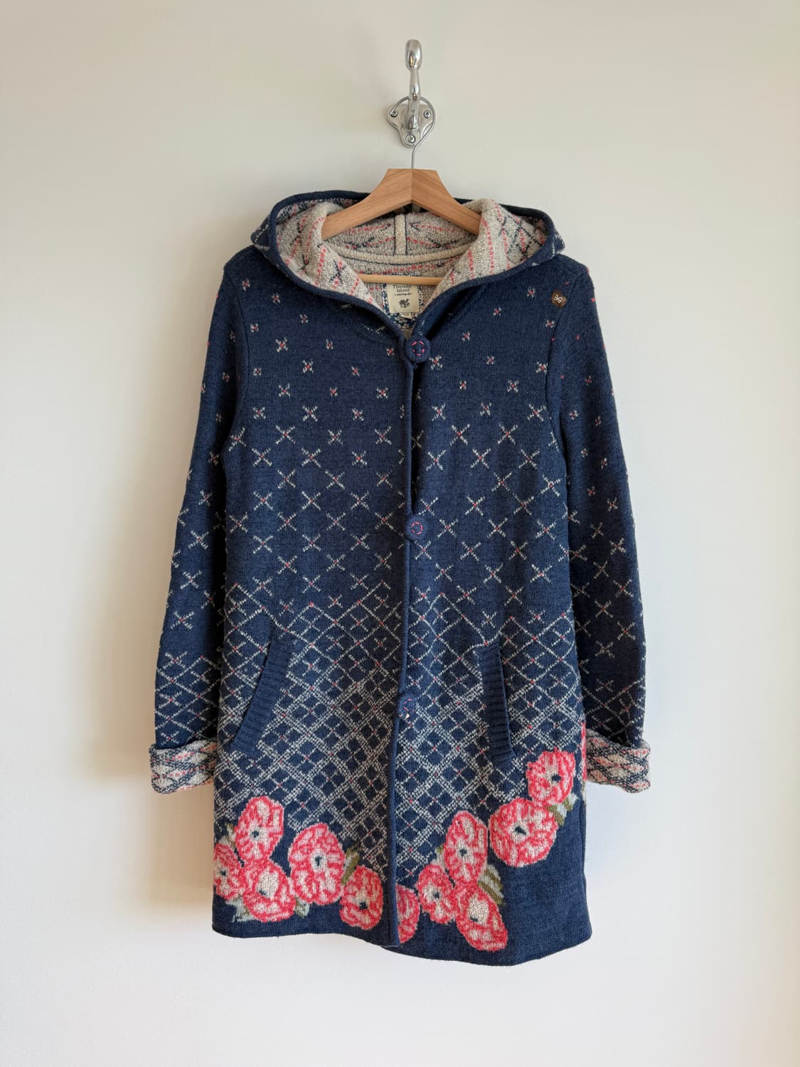 써스데이 아일랜드(Thursday Island) 후드 롱 가디건 상품이미지1