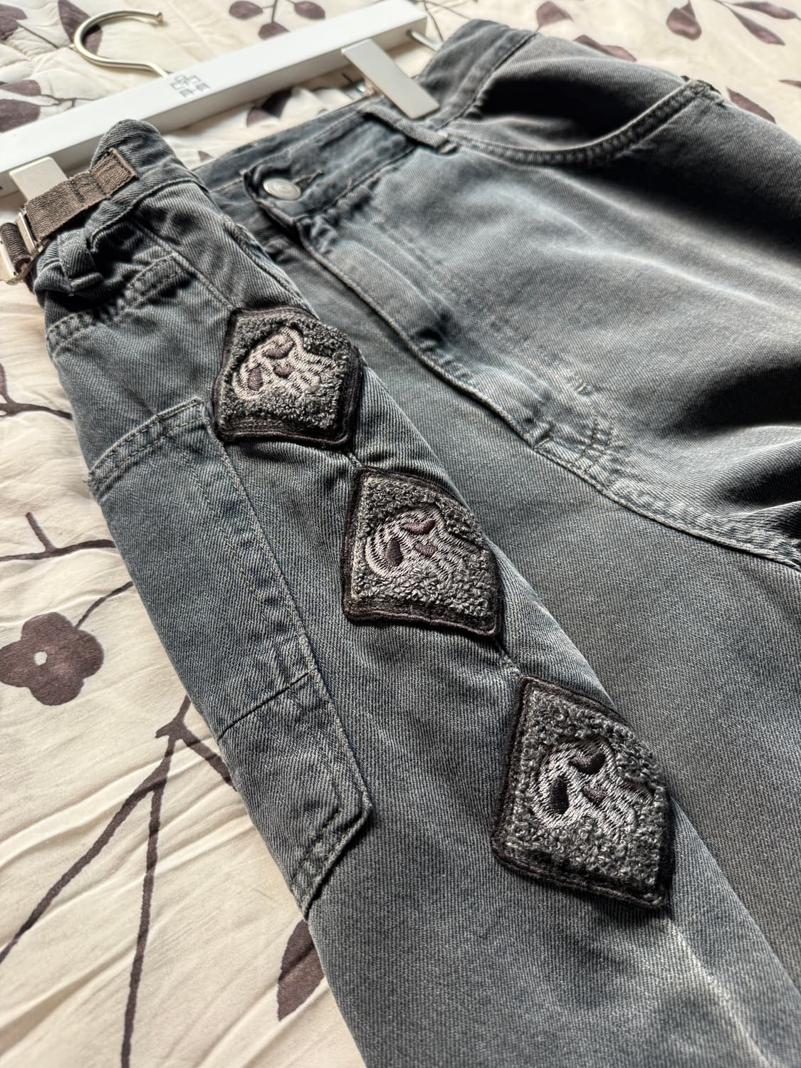 폴리테루 행크 내로우 데님 블루챠콜 3 상품이미지3