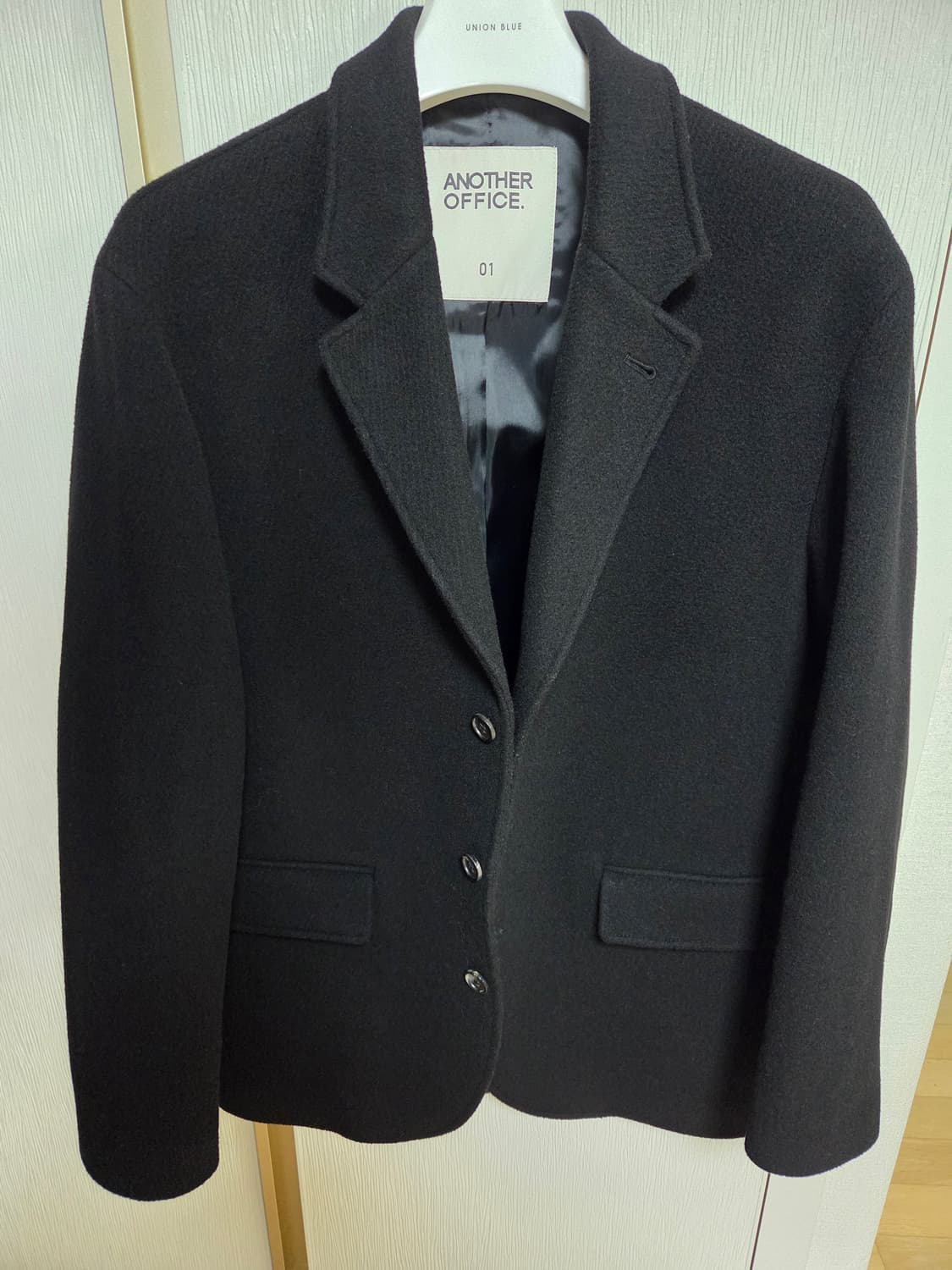 어나더오피스 scape 3btton blazer jacket 블랙1 상품이미지1