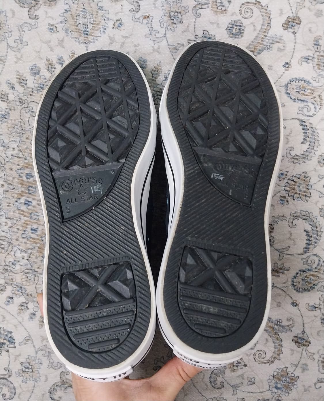 컨버스 척테일러 래더 지퍼 하이탑 240mm (245mm까지 가능) 상품이미지8