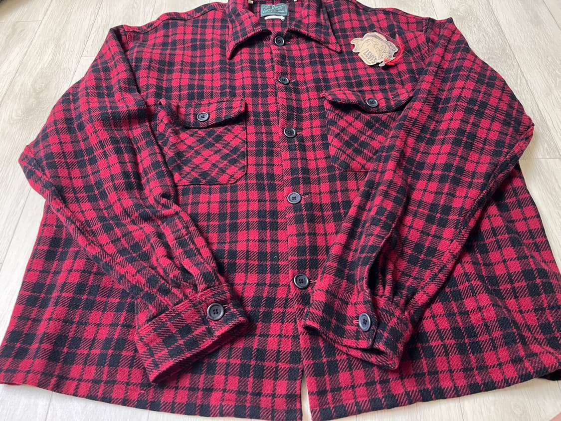 리바이스빈티지클로딩 Lvc울오버 셔츠 자켓 XL사이즈 상품이미지5