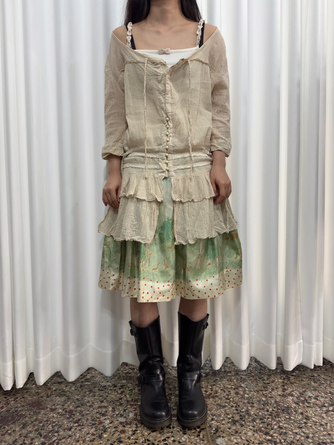 lace detail blouse 상품이미지3