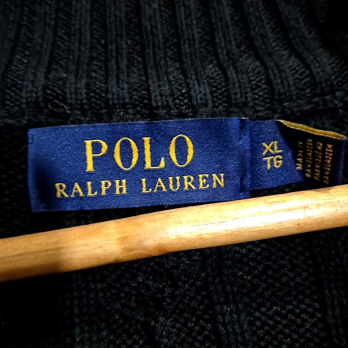 폴로 랄프로렌 하프집업 케이블 니트 상품이미지5