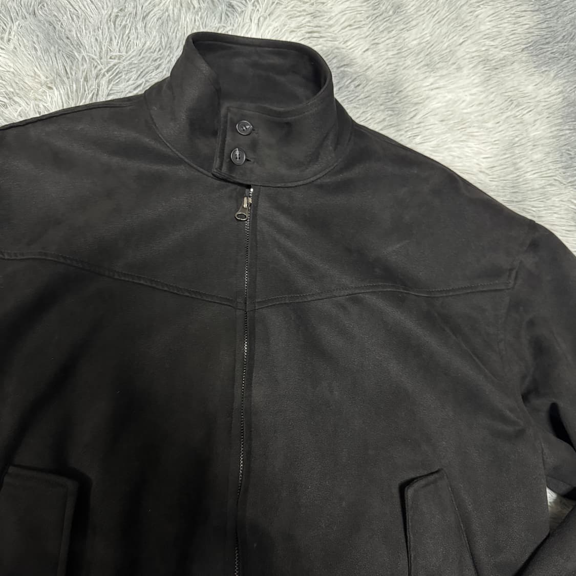 남성 스웨이드 블루종 L사이즈 상품이미지2