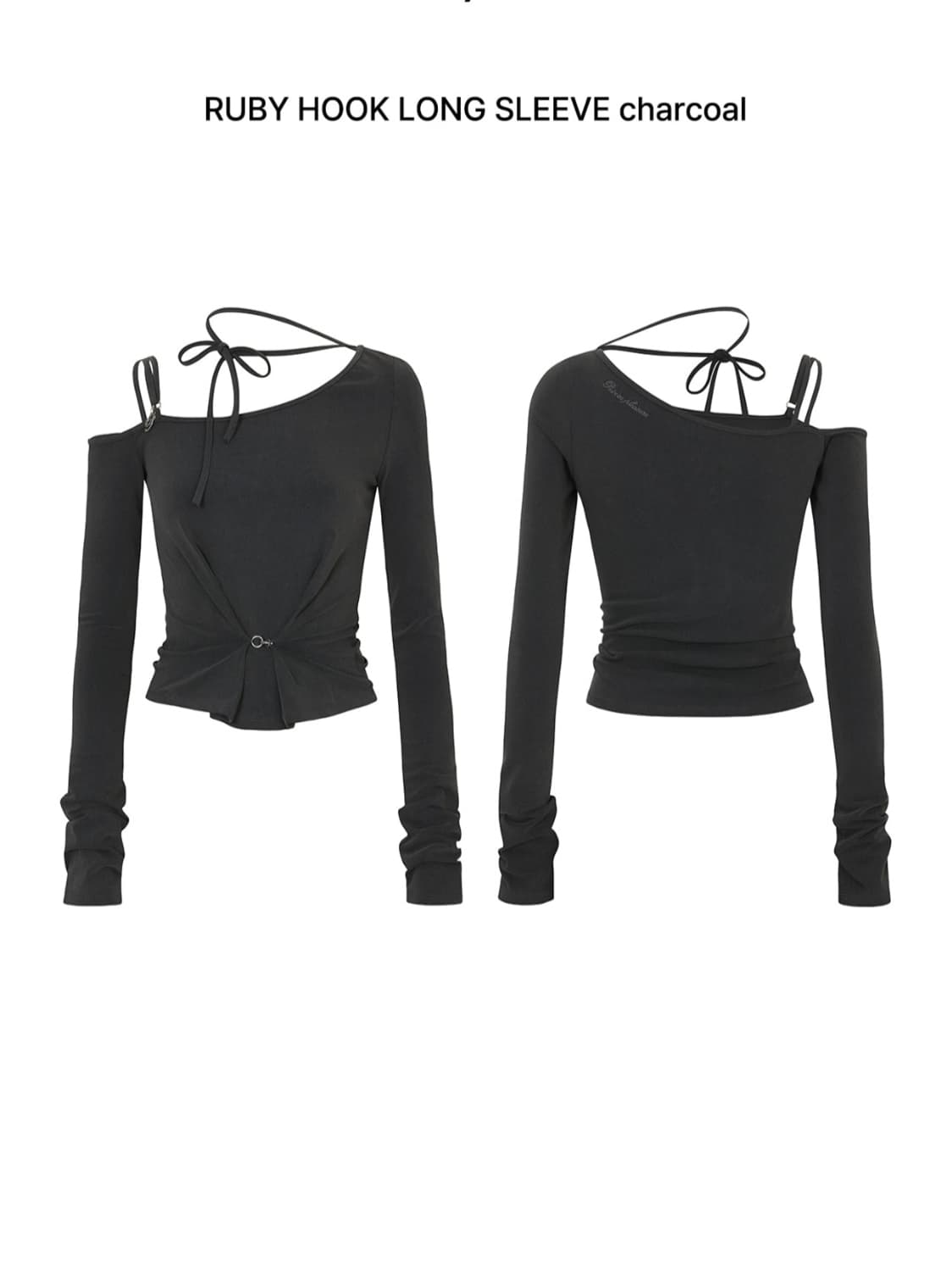 페인오어플레져 루비 후크 롱슬리브 새상품 판매 Painorpleasure 상품이미지5