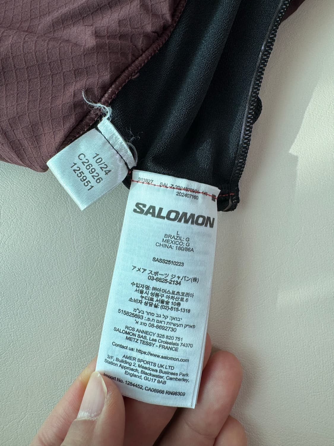 살로몬 남성 S/LAB 스피드 SPL 3인치 쇼츠 L 초코 상품이미지6