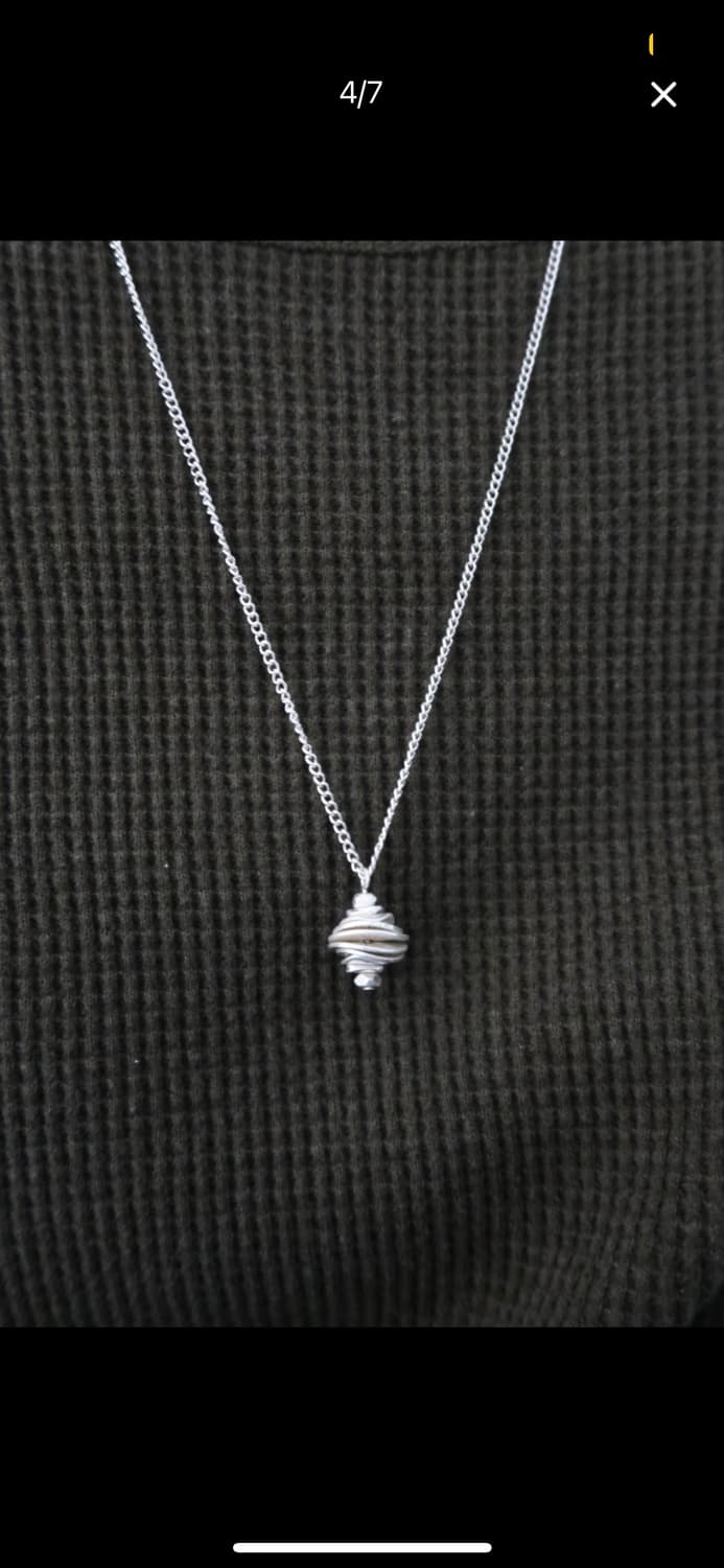 <새상품🩵>레이어드 목걸이 실버 목걸이 팬던트 목걸이 상품이미지1