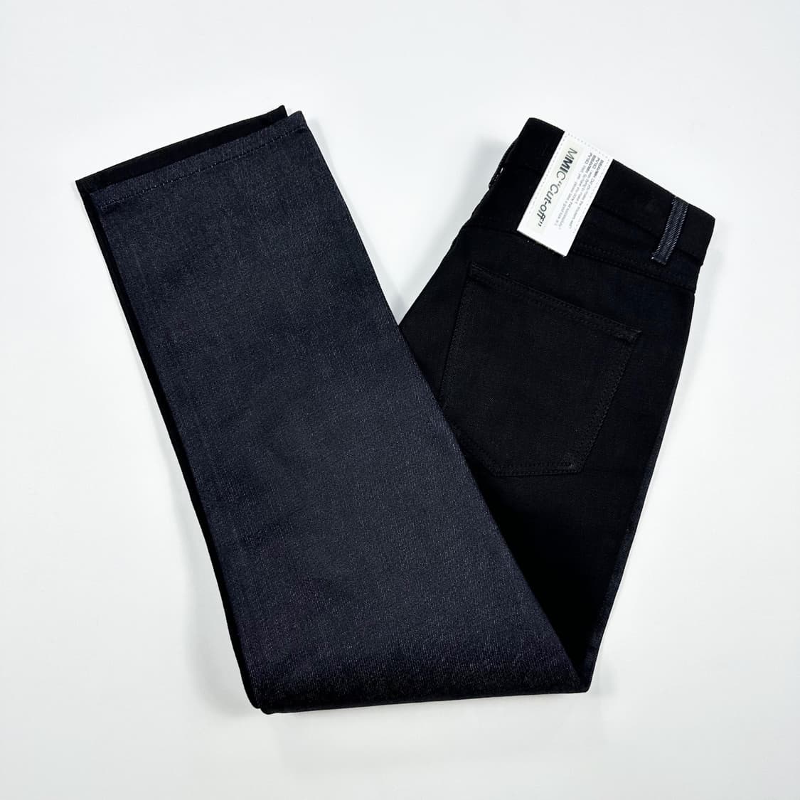 VTG 빈티지 패치워크 흑청 데님 팬츠 (28인치) 상품이미지2