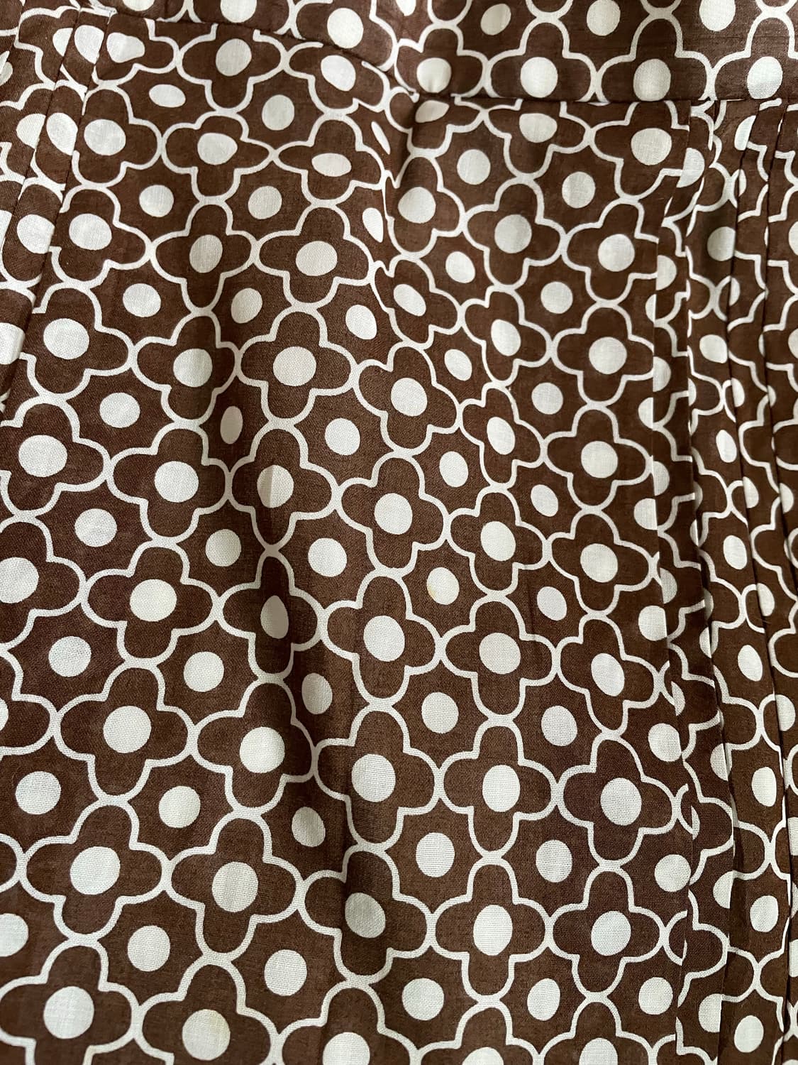     빈티지 플라워 패턴 플레어 스커트 상품이미지2