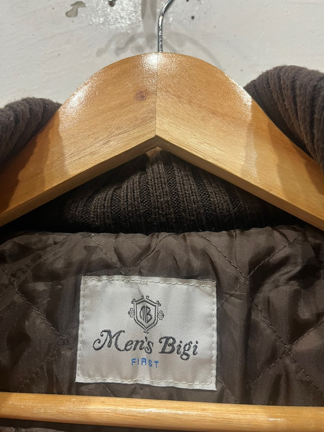 맨즈 비기 BY 타케오키쿠치 더플 하프 울 자켓 상품이미지5