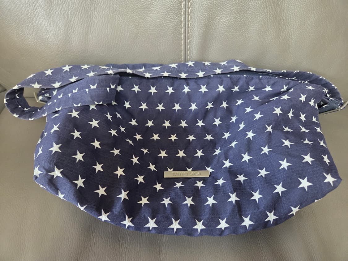 리퍼브상품) 얀시시 필로우 보트백(M) 스타 네이비 상품이미지5