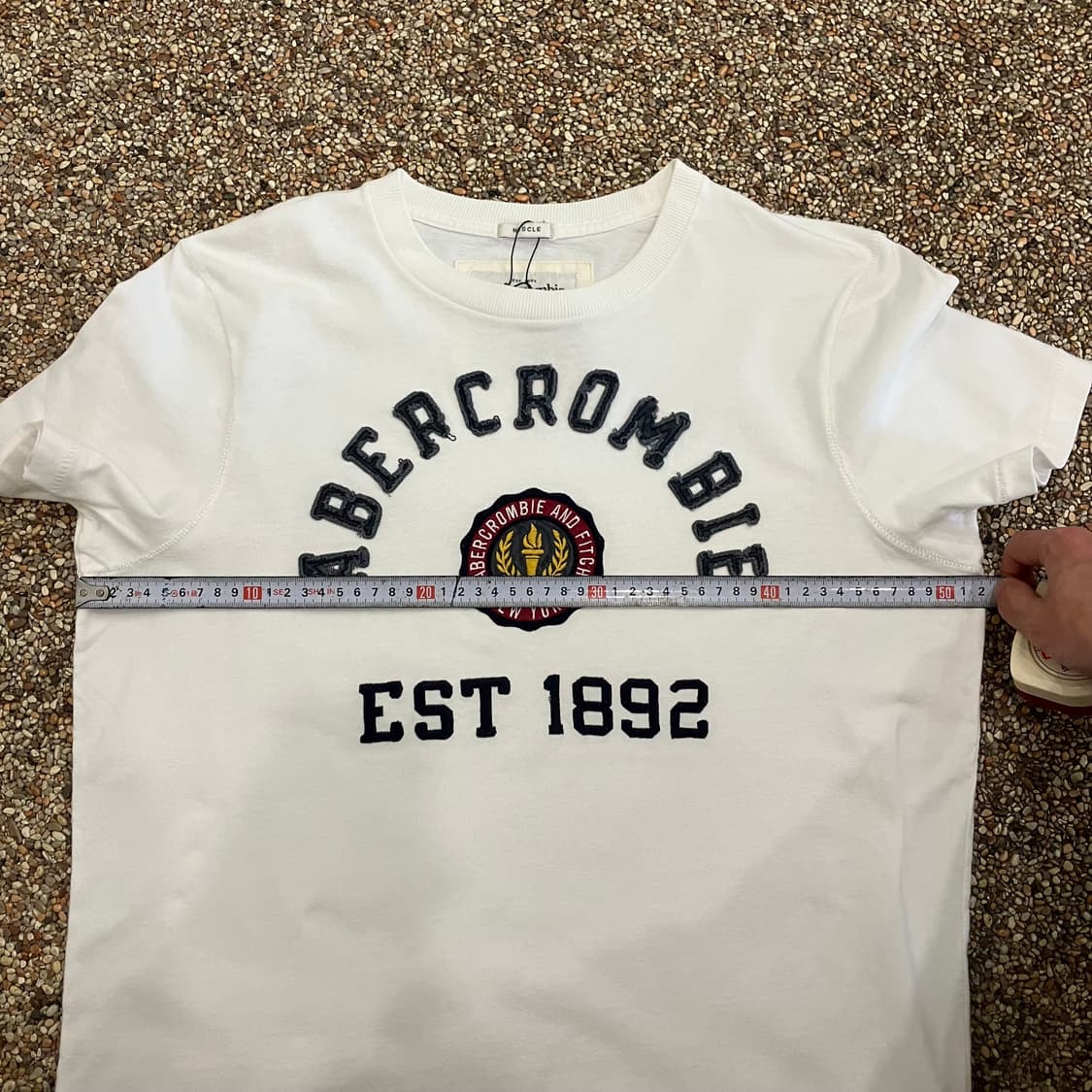 734 아베크롬비 로고 반팔 상품이미지4