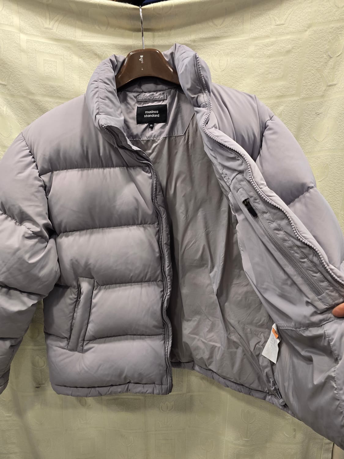 무신사 스탠다드 덕다운 숏패딩 푸퍼패딩 XL(105) 상품이미지7