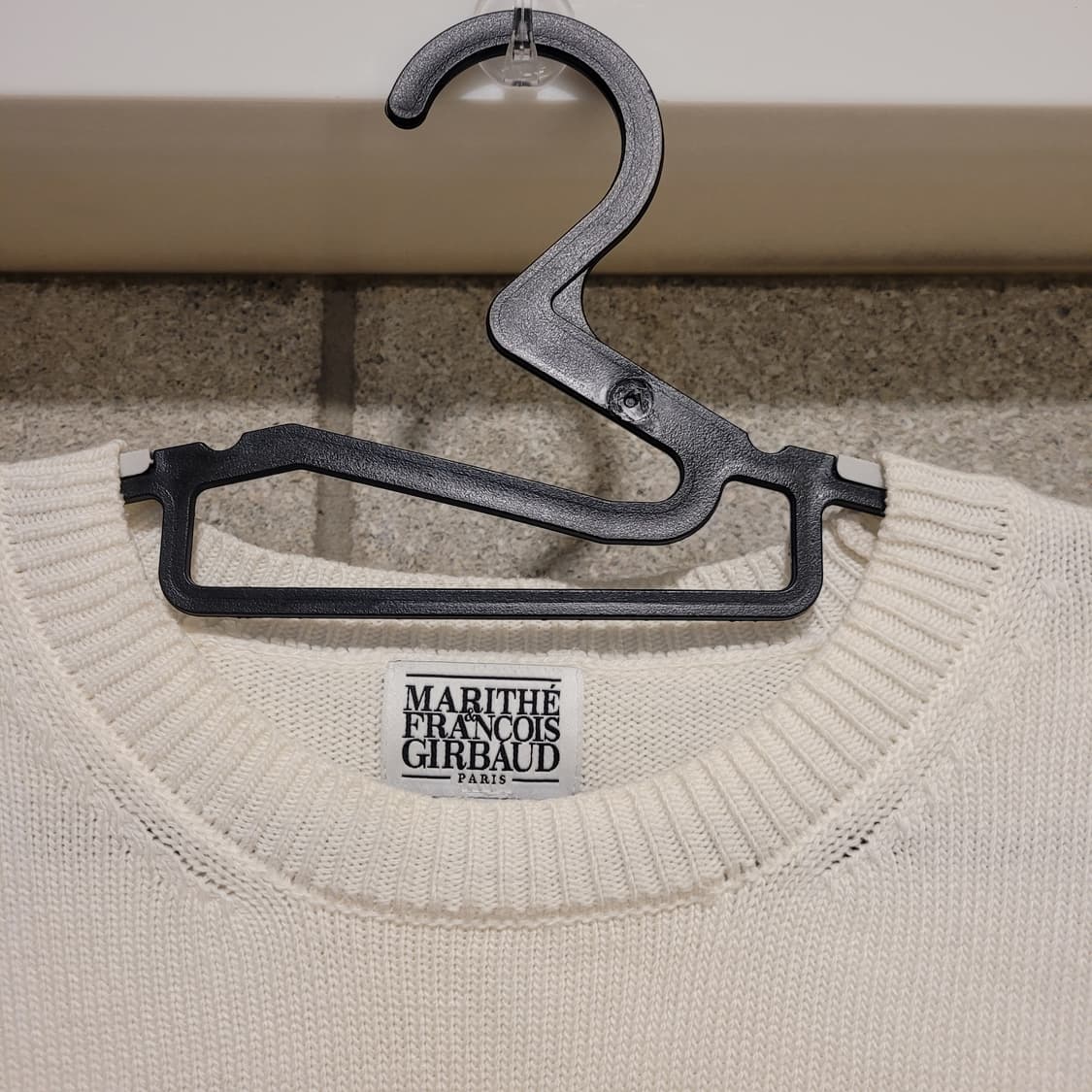 마리떼프랑소와저버 로고 니트 M 상품이미지5