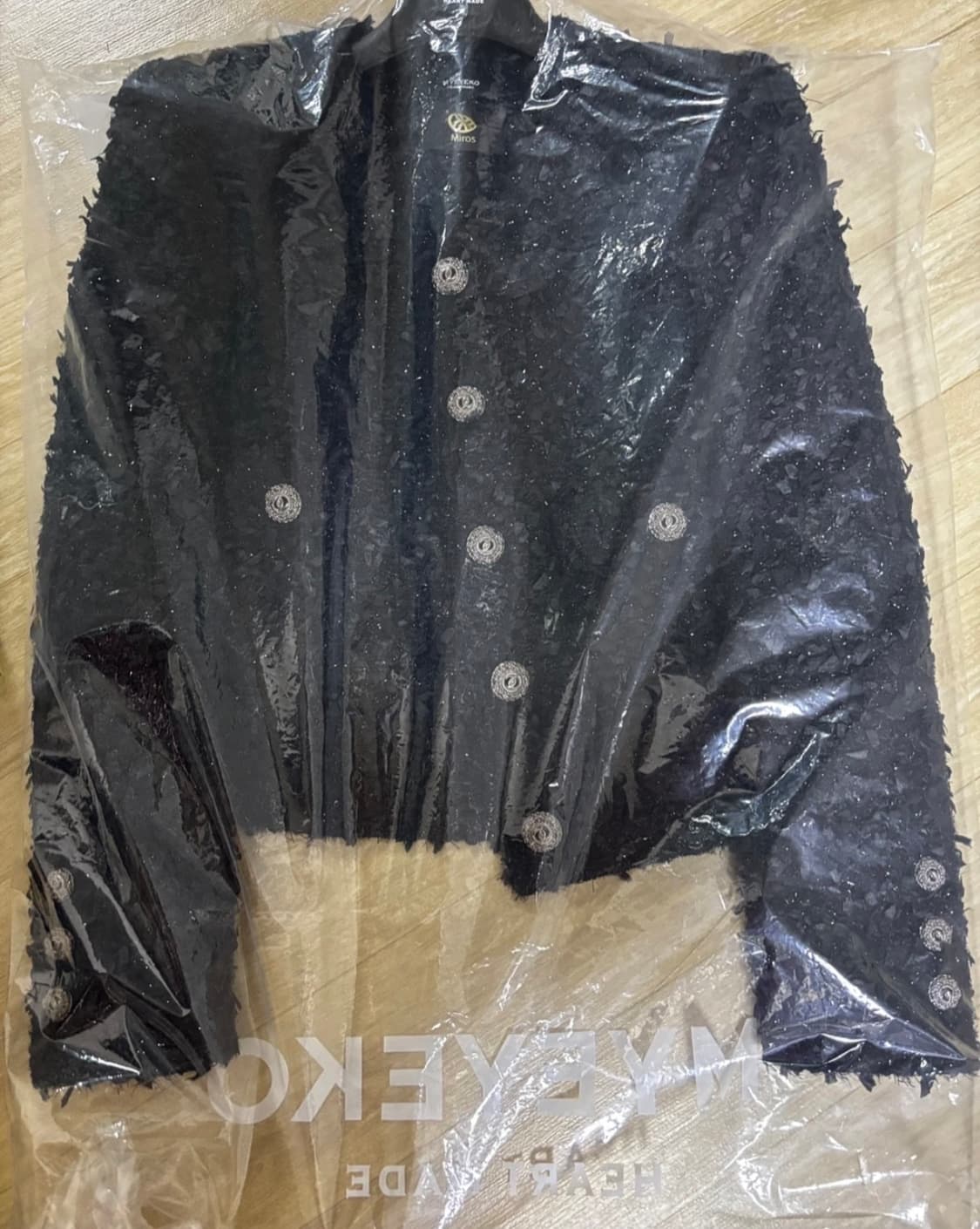 마이아이코 느와르 꾸띄르 트위드 자켓 스커트 셋업(세트) 상품이미지5