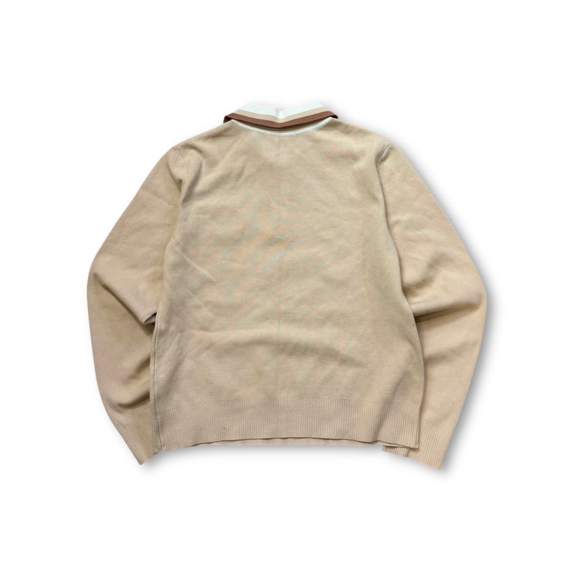 A.P.C Golf 베이지 긴팔 카라 니트  상품이미지2