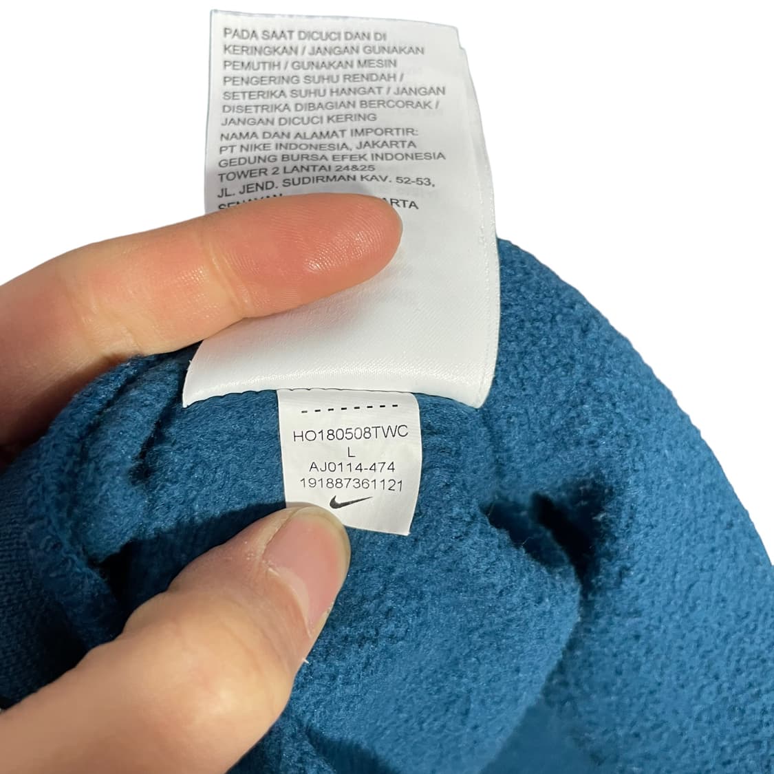 나이키에어 컬러배색 맨투맨 상품이미지7