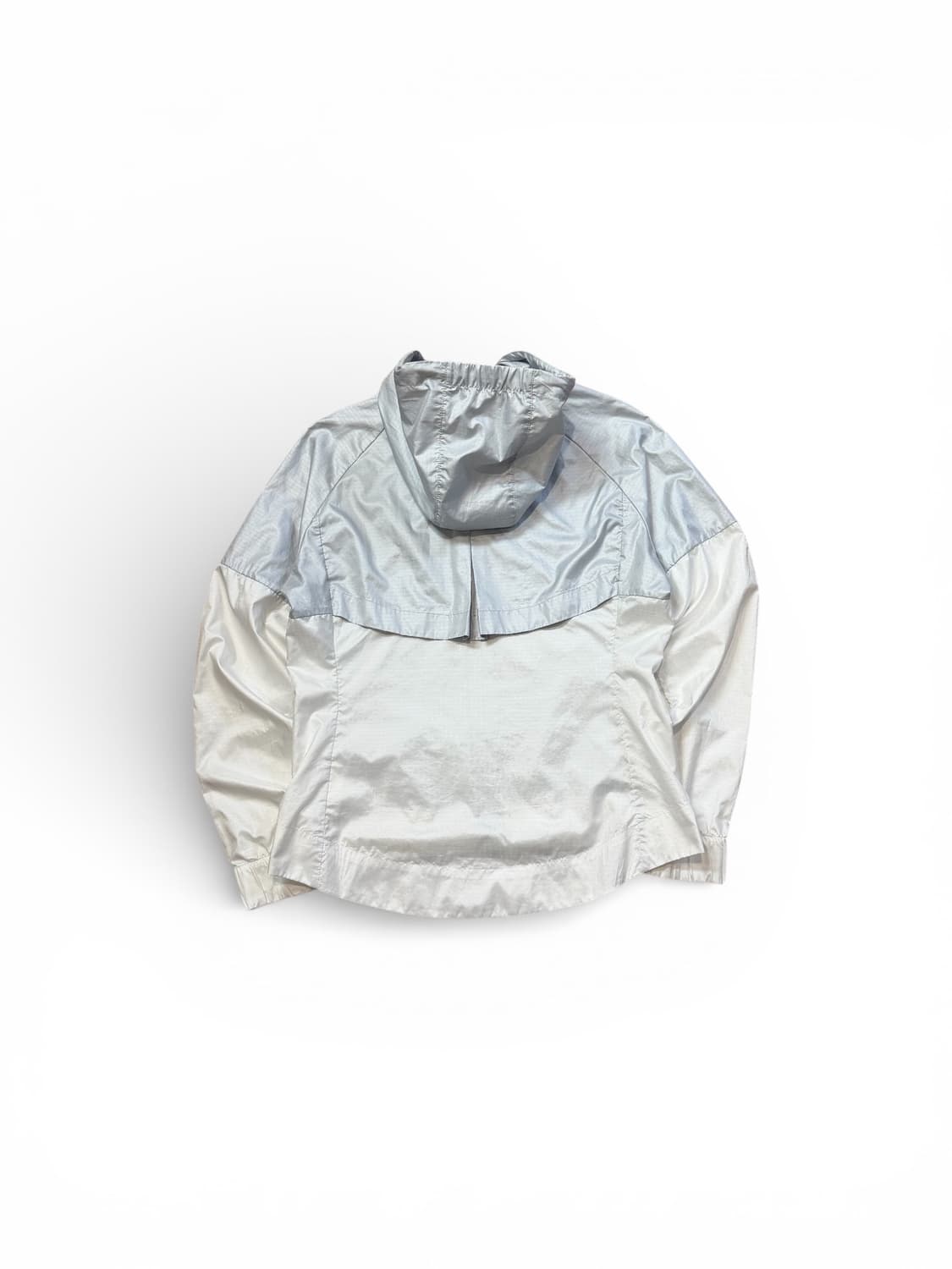 Nike (W) 실버 화이트 투웨이 윈드러너 자켓 상품이미지2