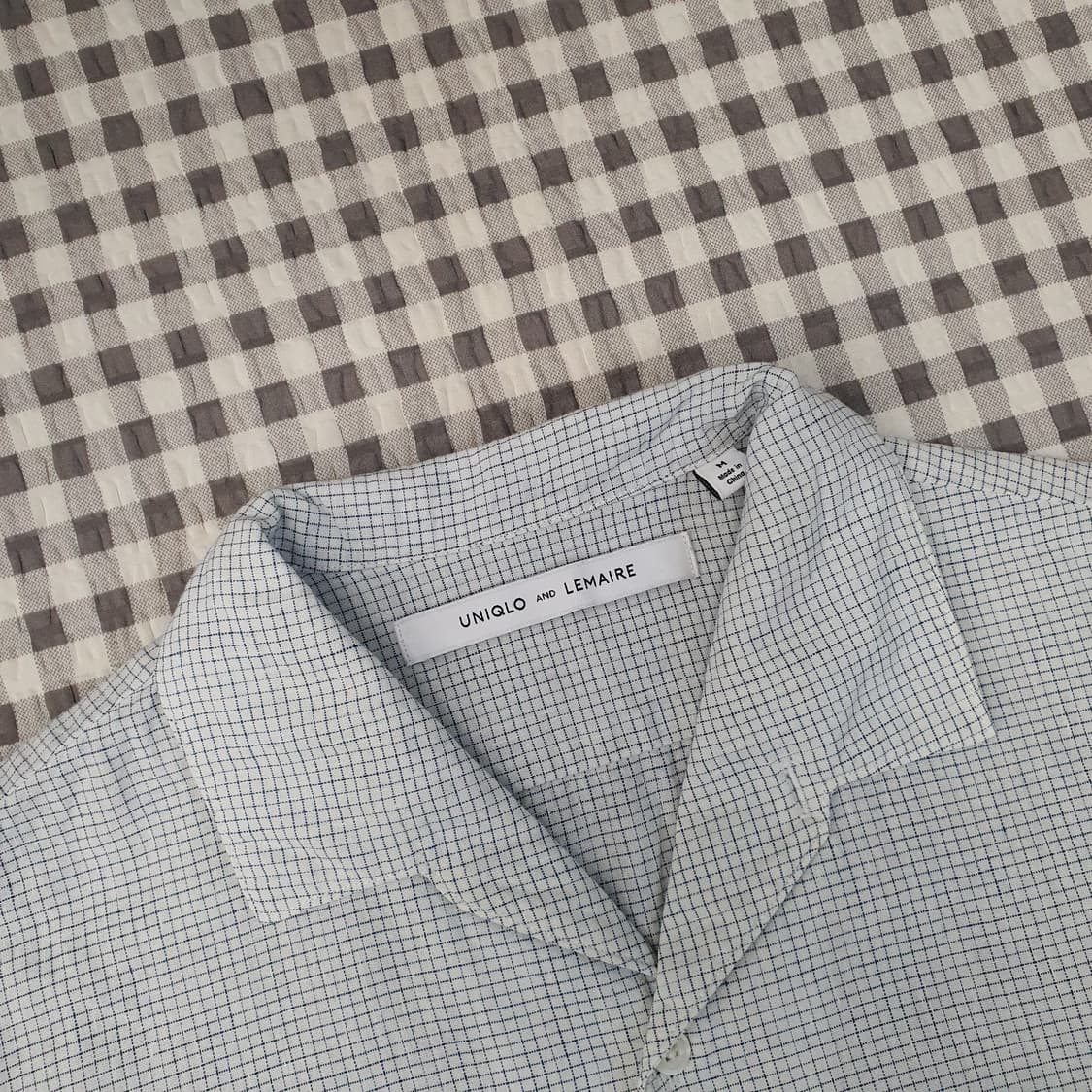 유니클로X르메르 린넨 셔츠 남자95 상품이미지2