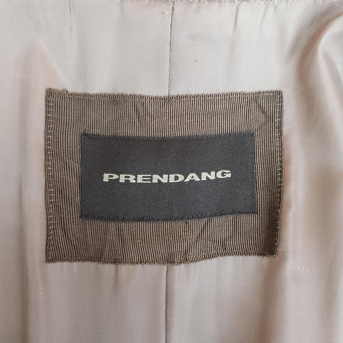 쁘레땅 PRENDANG 부클 텍스처 싱글 롱 코트 88-96-160사이즈 상품이미지6