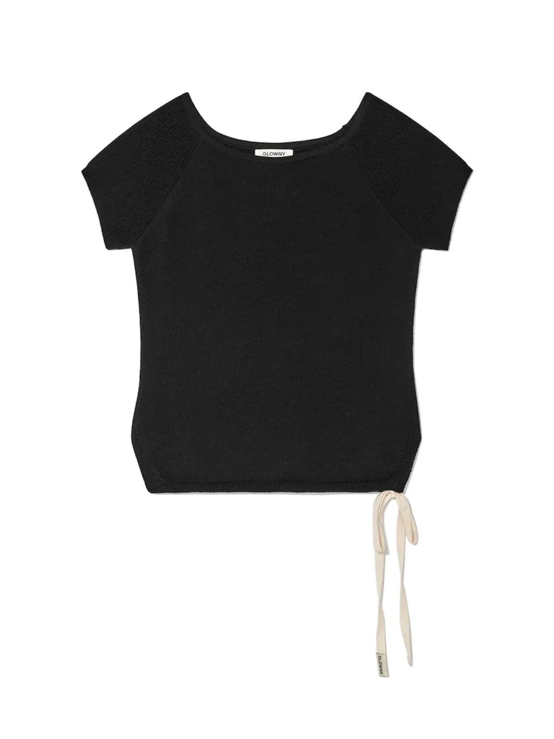 글로니 bow slit knit top 상품이미지1
