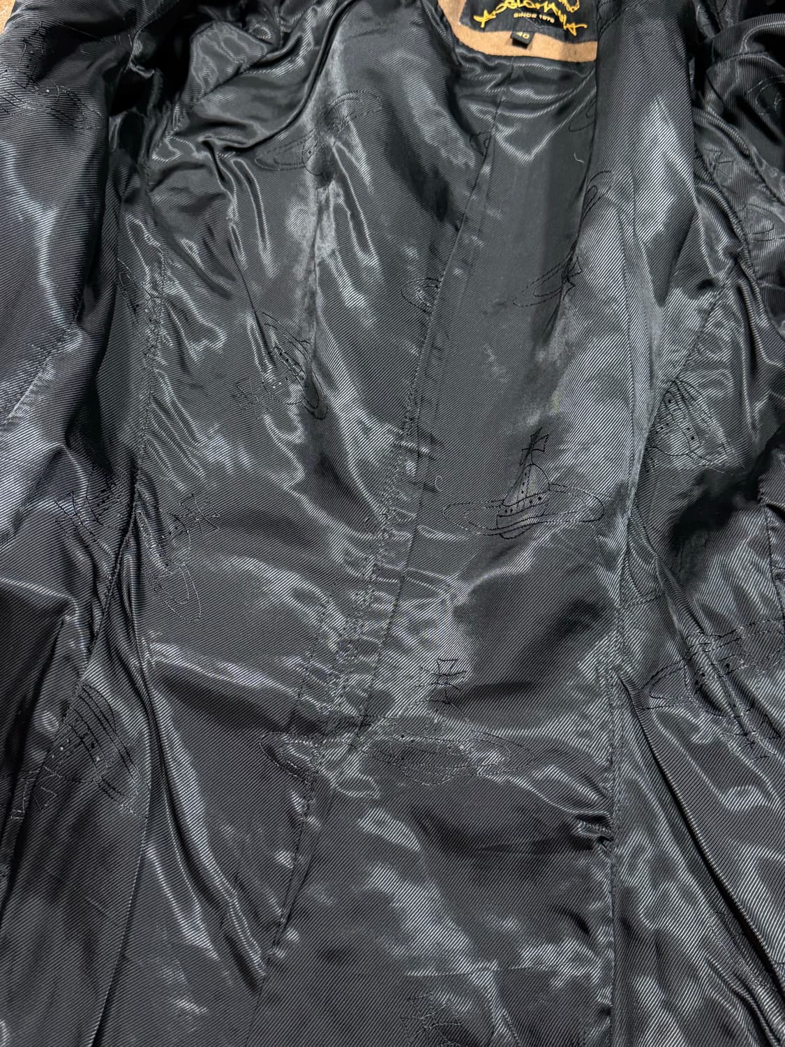 Vivienne Westwood 비비안 웨스트우드 니트 카라 더블코트 상품이미지3