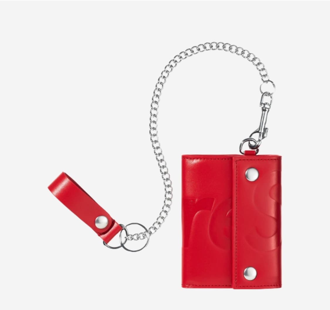 슈프림 체인 지갑 레드 상품이미지2