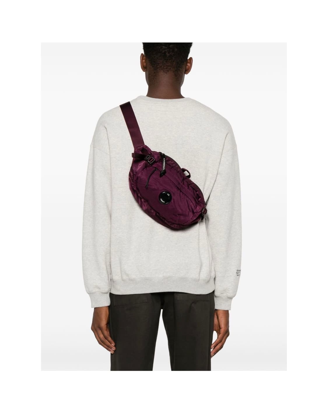 Cp컴퍼니 나일론 B 벨트백 버건디/와인  상품이미지2