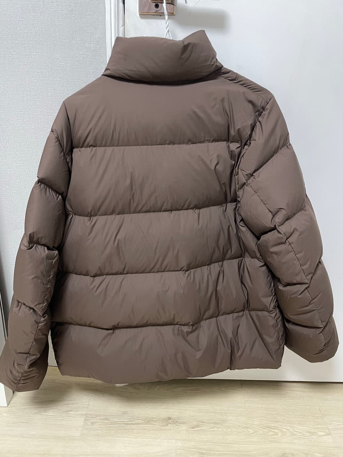 유니클로 브라운숏패딩(새상품) 상품이미지2