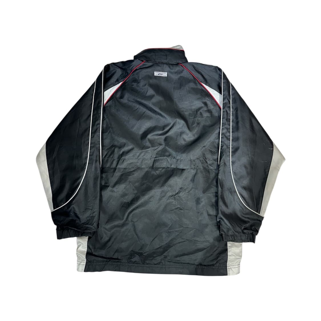 아식스 블랙 올드스쿨 오버핏 바람막이 트랙 자켓 S 상품이미지6