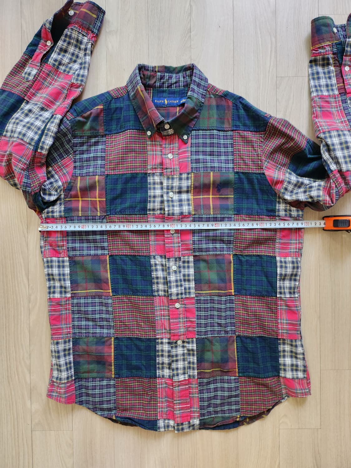 폴로랄프로렌 패치워크셔츠 (L 상품이미지6