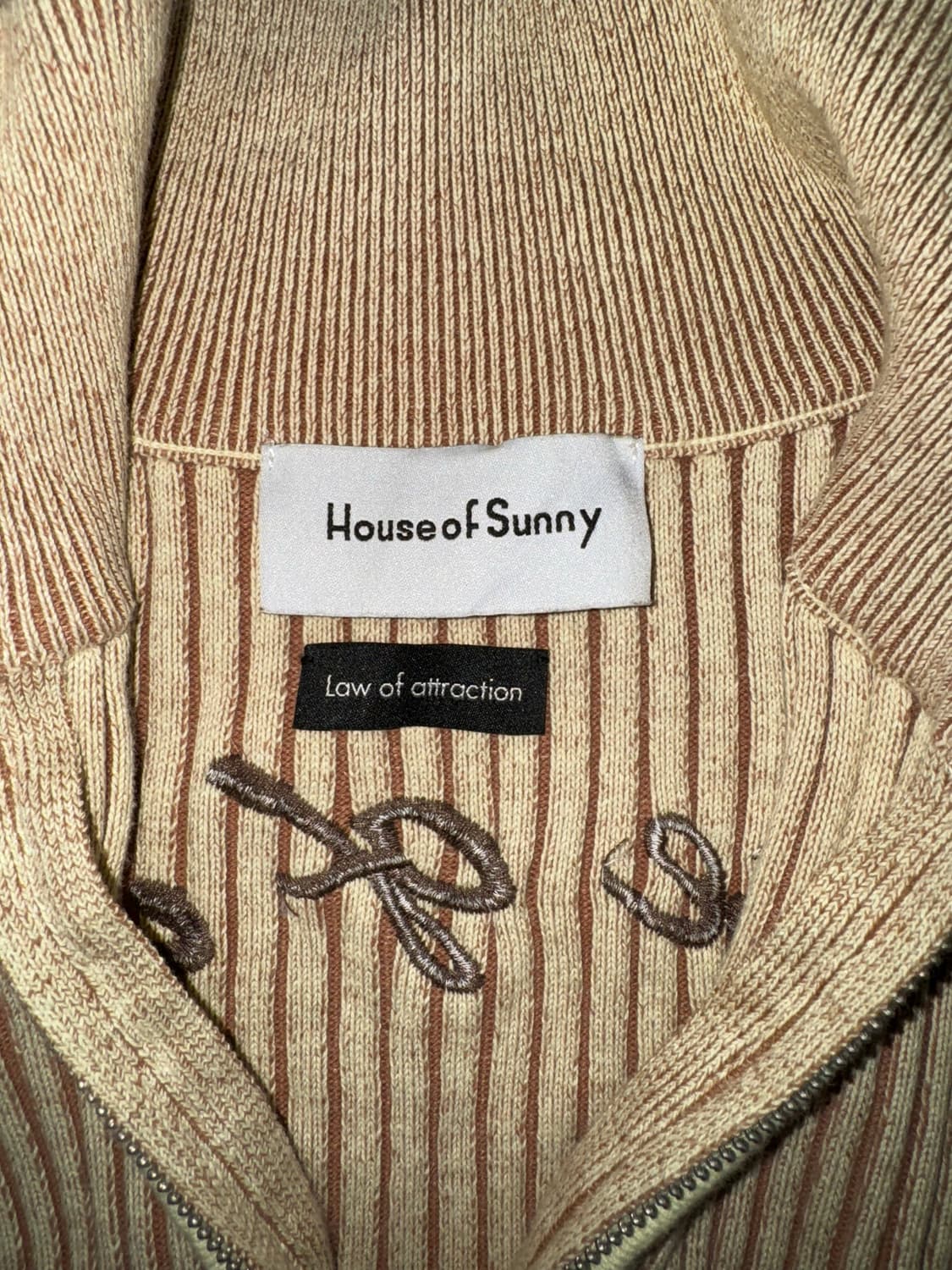 House of Sunny 니트 집업 XS 상품이미지2