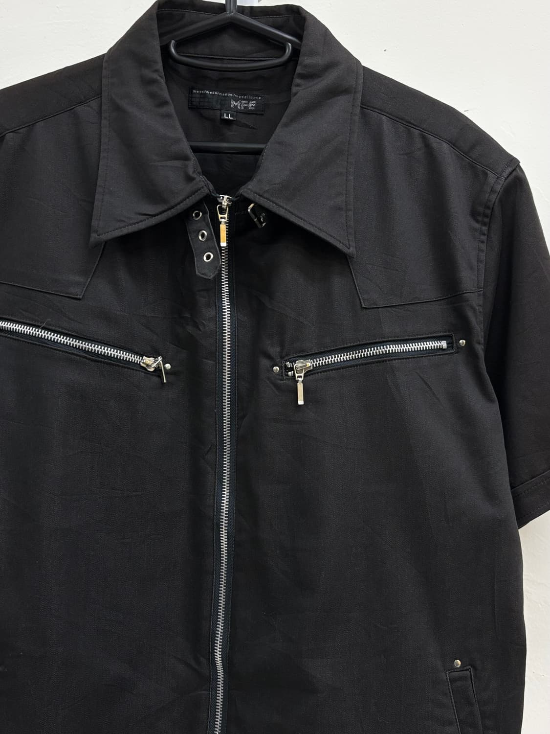 빈티지 락시크 블랙 집업 셔츠 상품이미지6