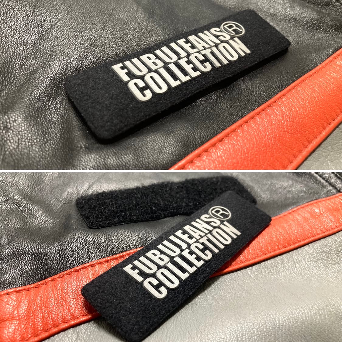 00s 푸부 양가죽 리얼레더 레이싱 자켓 100 L 상품이미지7