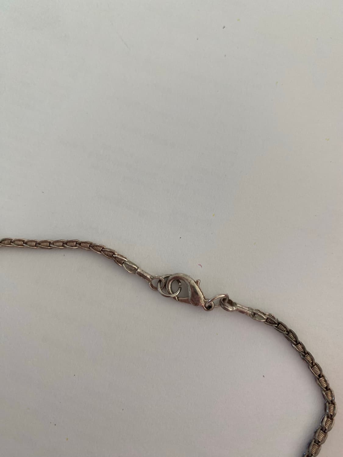 빈티지 실버톤 체인 목걸이  상품이미지9