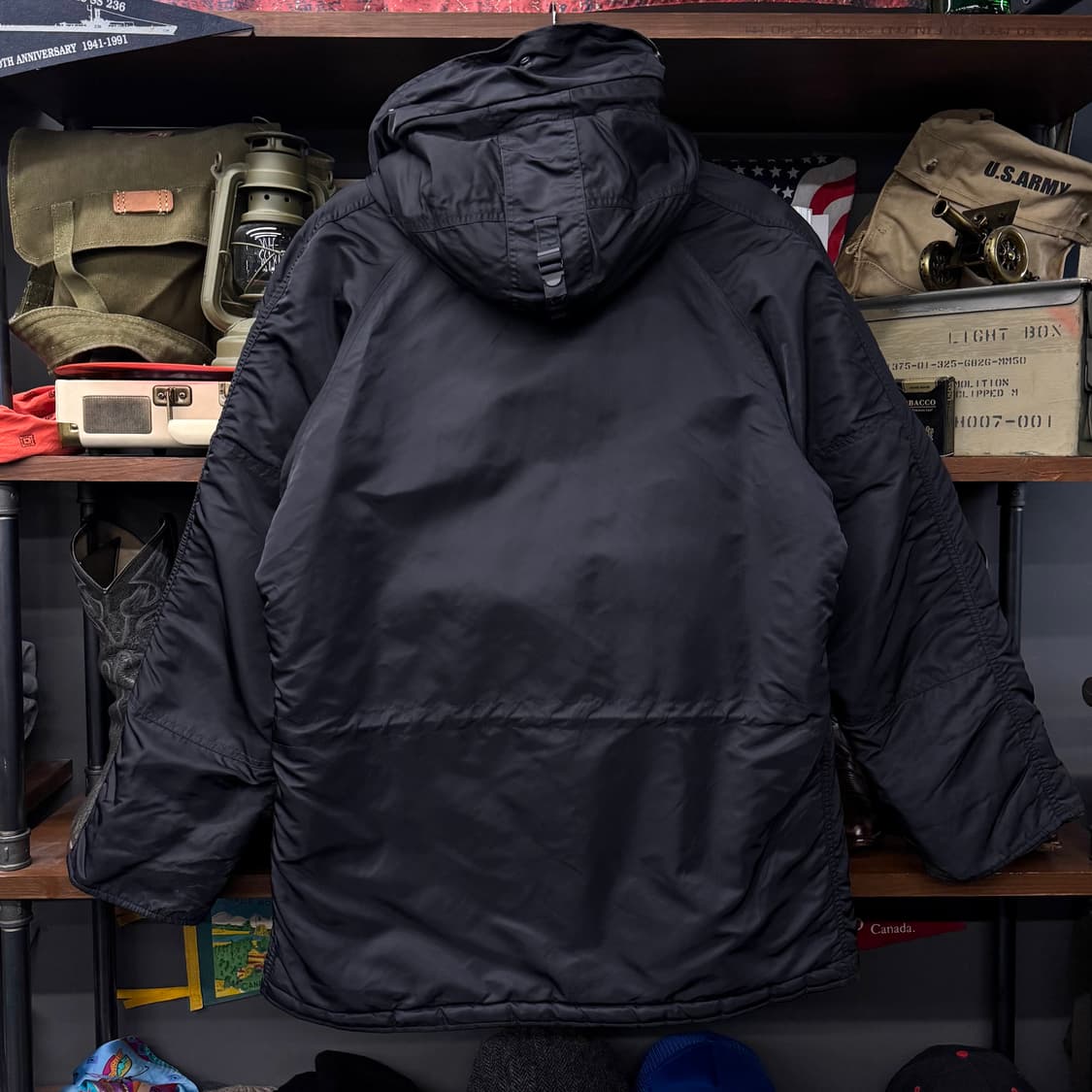 알파 인더스트리 N3B 밀리터리 퍼 후드 야상 자켓 파카 복각 N134 상품이미지2