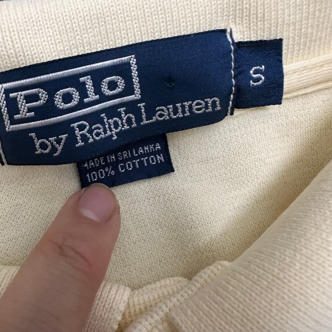 POLO 폴로 랄프로렌 카라티 반팔티셔츠 S 상품이미지4