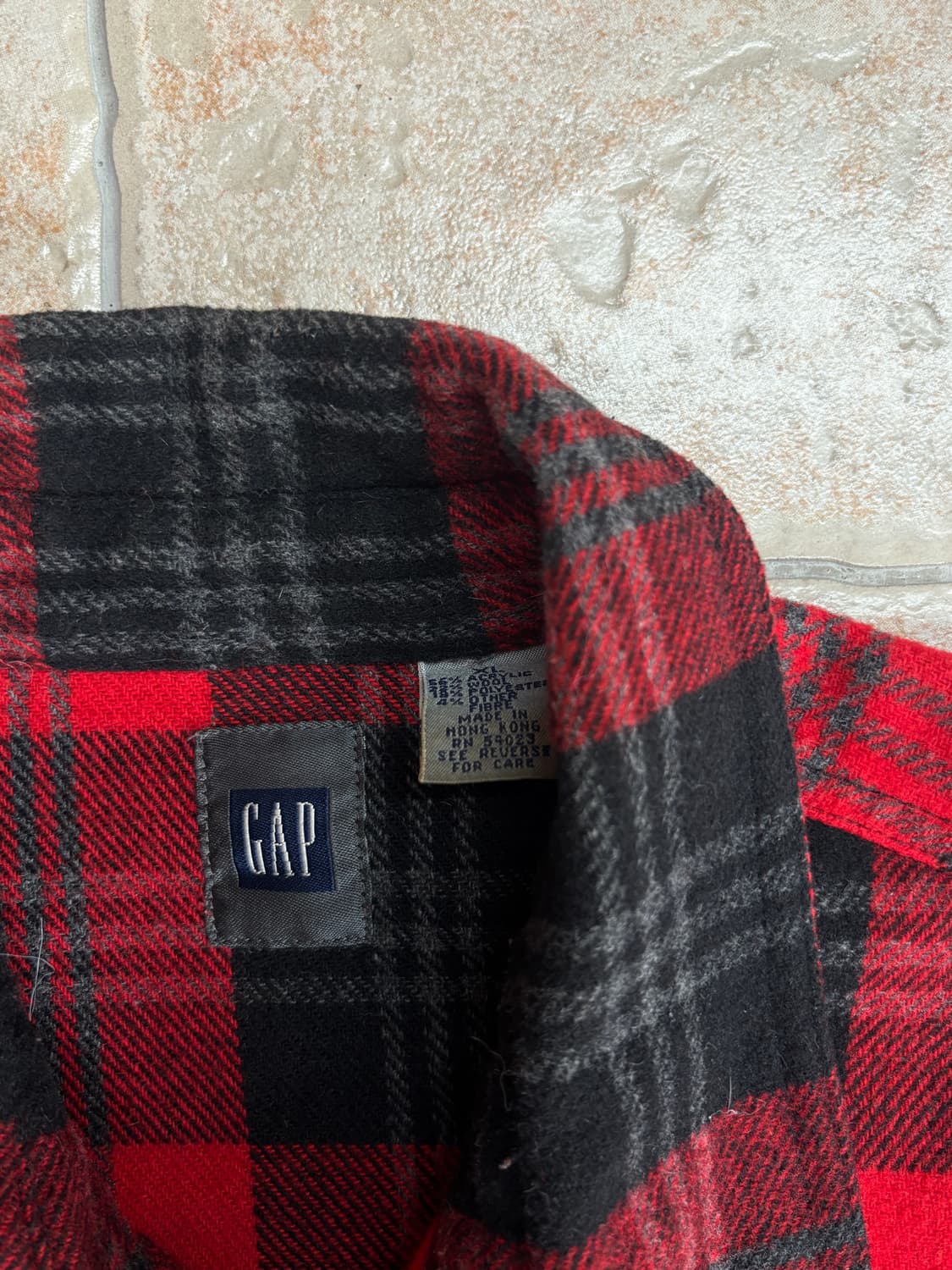 [XL] Old gap two-pocket pattern shirt 상품이미지2