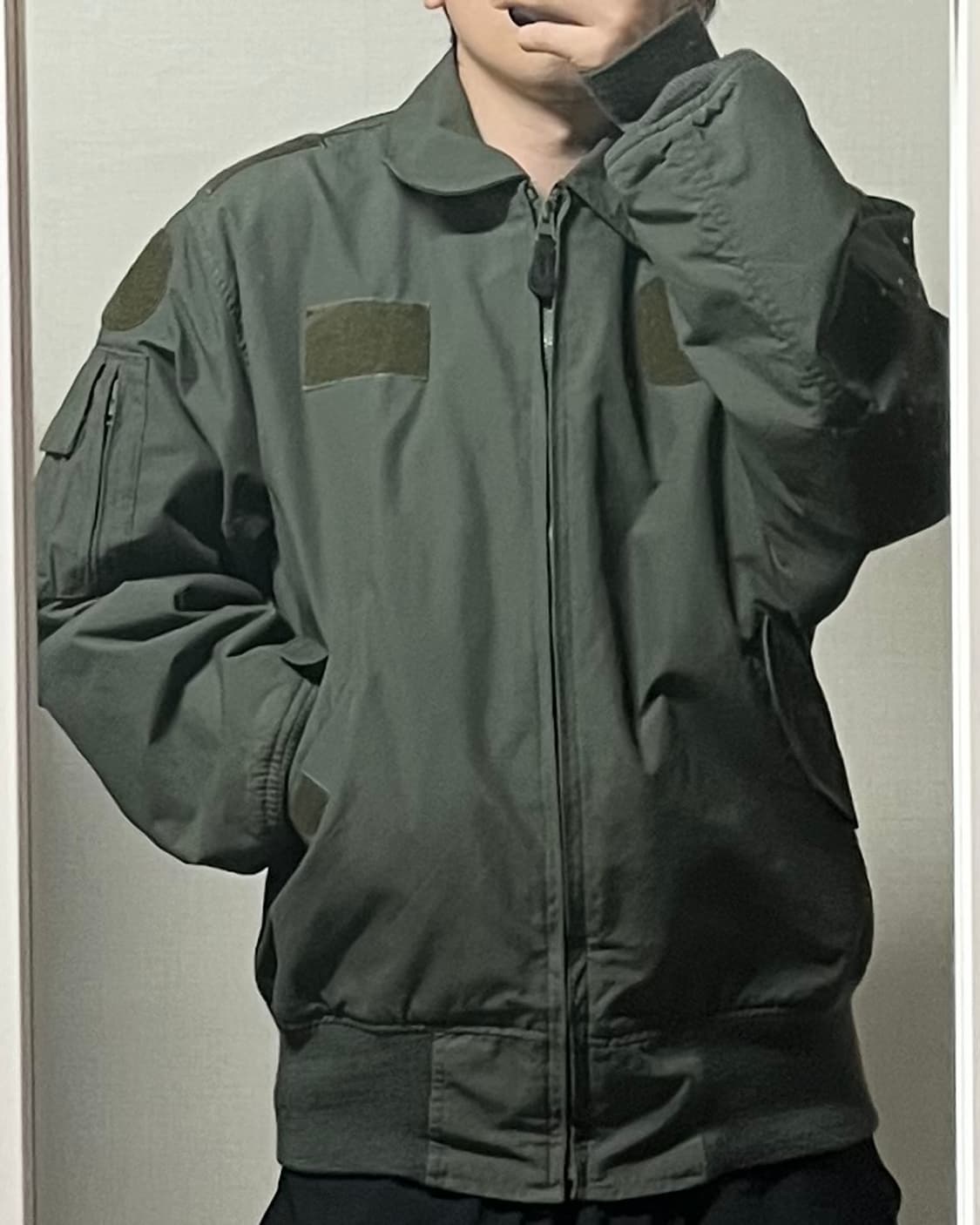 국군 공군 파일럿 비행 자켓 상품이미지2