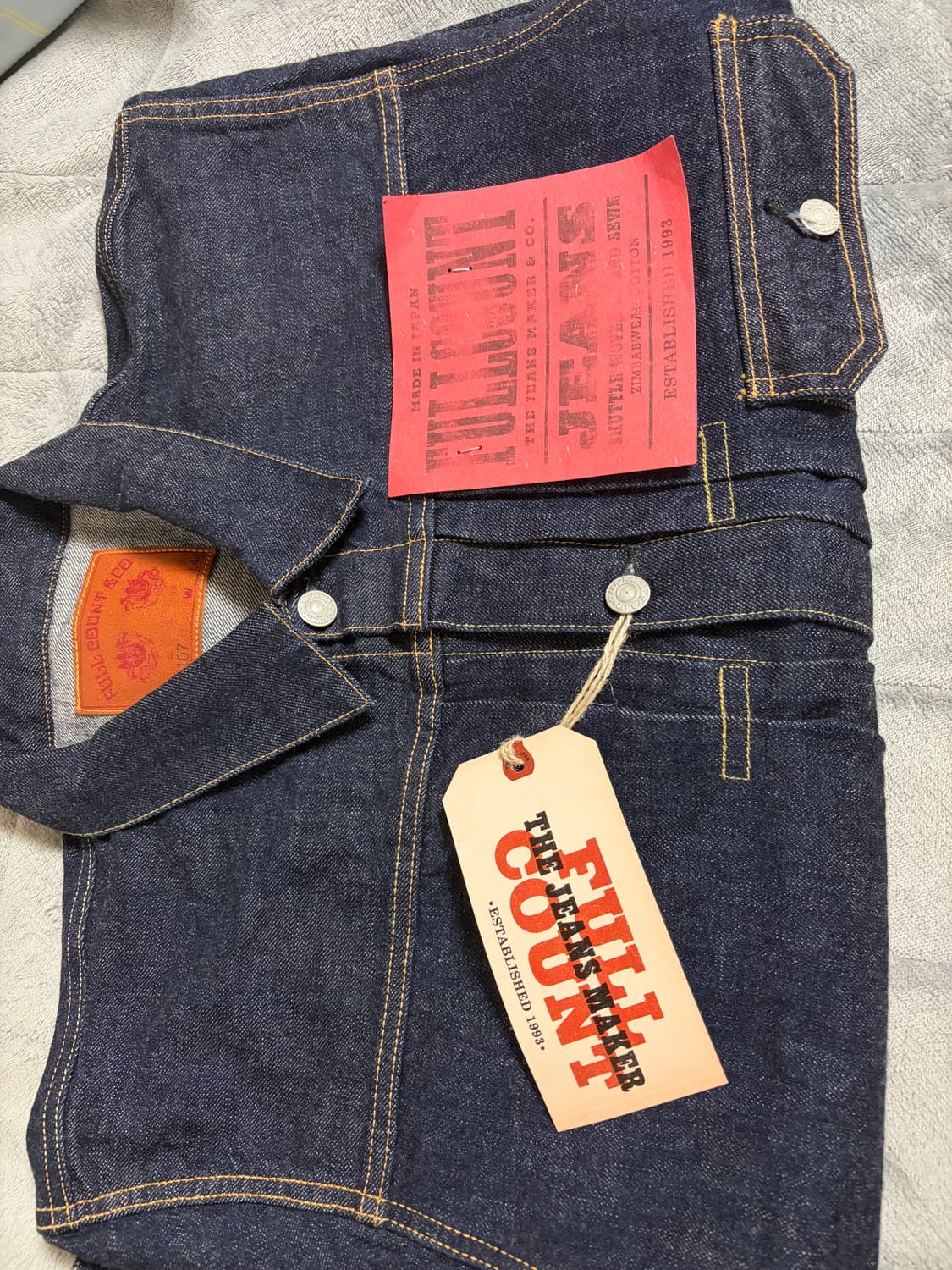 풀카운트 2107 1세대 44사이즈 새상품 상품이미지1