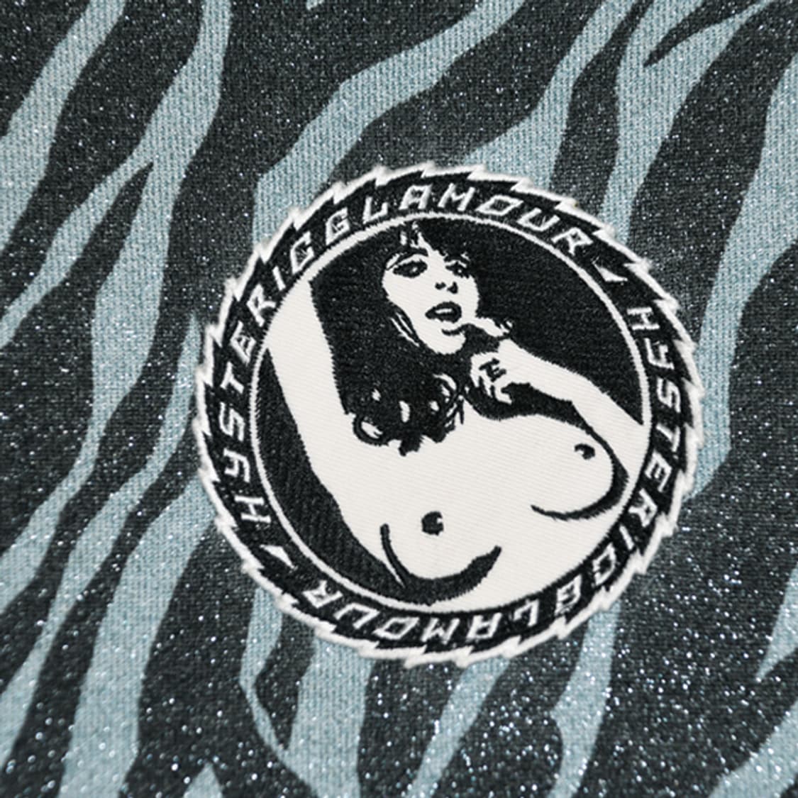 Hysteric Glamour 지브라패턴스웨트셔츠 상품이미지5