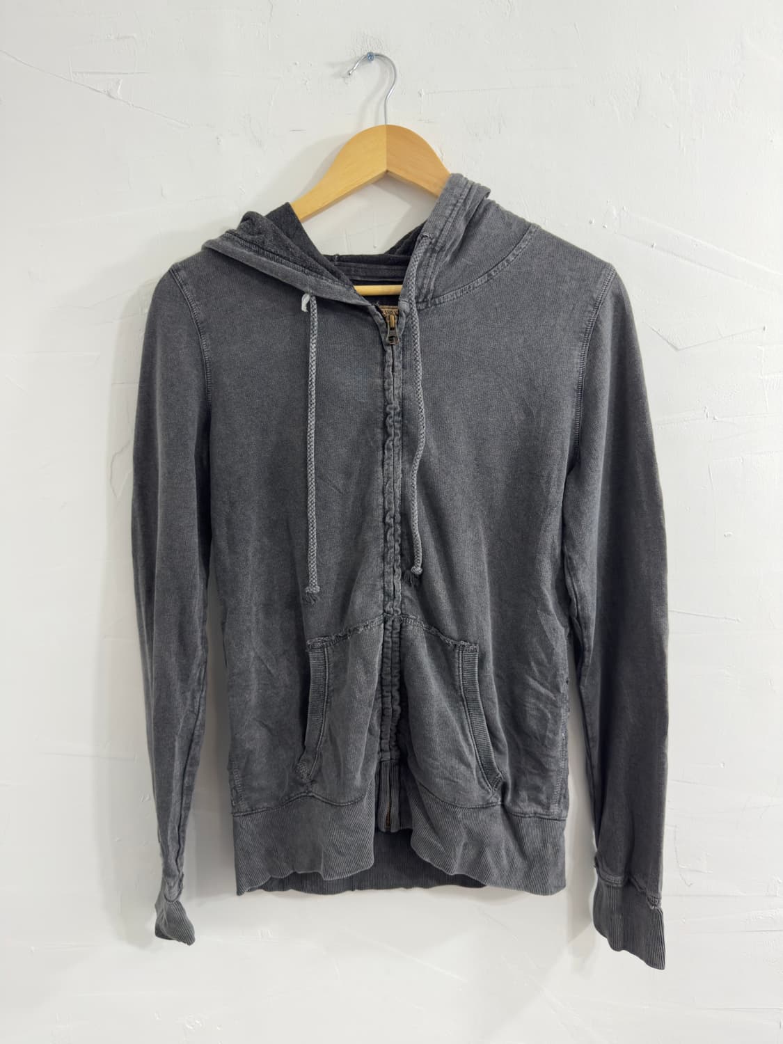 gray hood zipup 상품이미지1